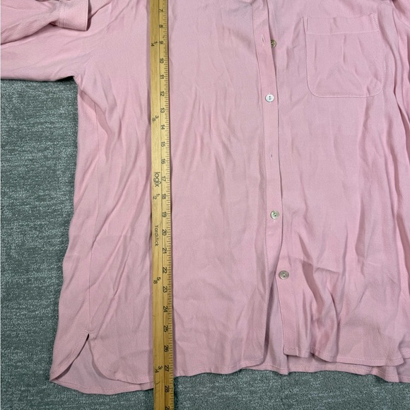 J. Jill NWT Rosequartz Button Down Long Sleeve Minimalist Shirt Size L - Picture 4 of 6